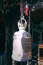 Big bell at Wat Lok Moli, Buddhist temple, Chiang Mai, Thailand Royalty Free Stock Photo